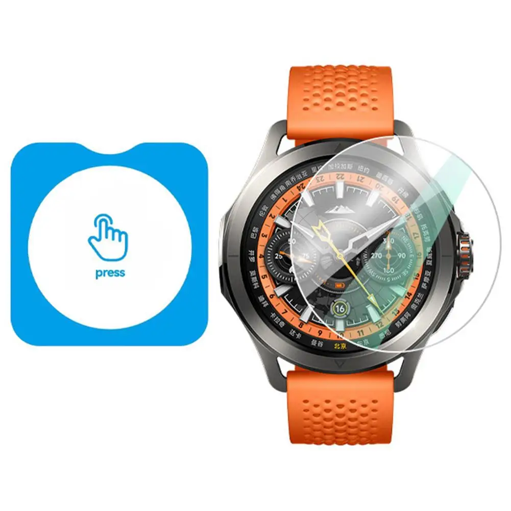 ฟิล์มกระจกนิรภัยสำหรับนาฬิกา Xiaomi S4ฟิล์มป้องกันหน้าจอสำหรับนาฬิกา Xiaomi Watch S4ฟิล์มป้องกัน Fi สำหรับกีฬา T0F9