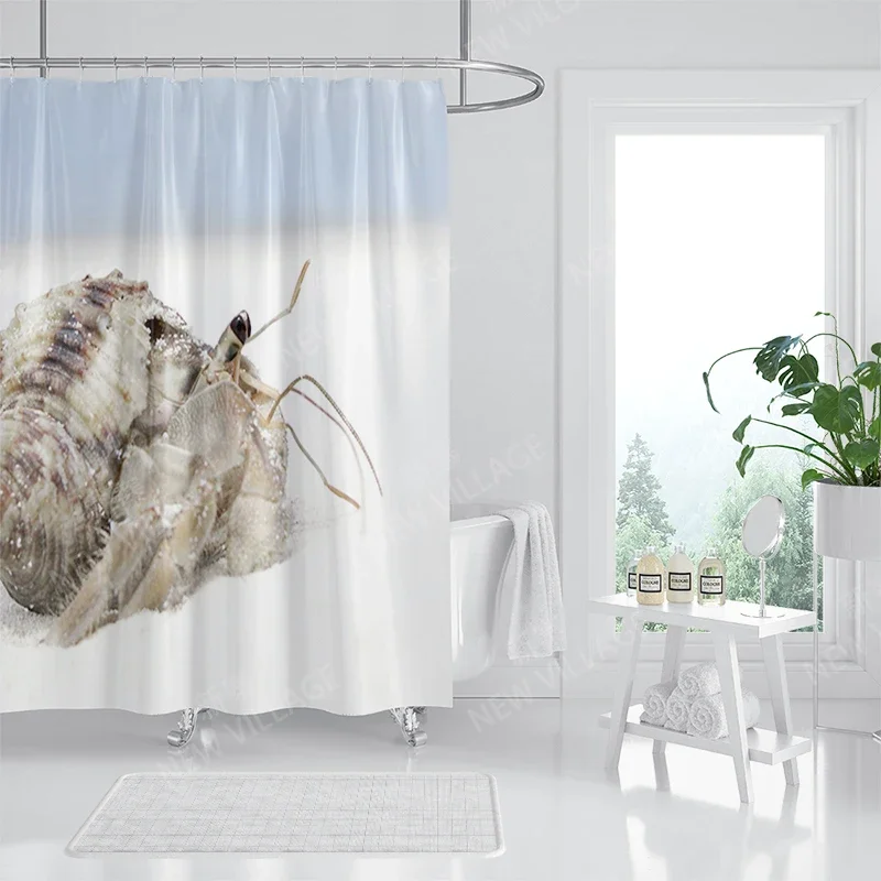 Waterproof fabric shower curtain Bathroom curtain accessories 180x200 Bath curtain for shower 240*200 nordic boho decor 240x200