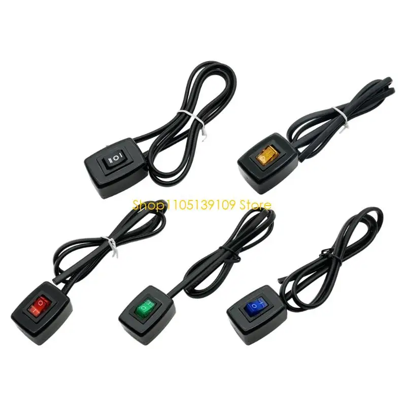 

Motorcycle Accessory Switches With Illuminated LED Plastic Construction Tool Setup For Night Riding Safety