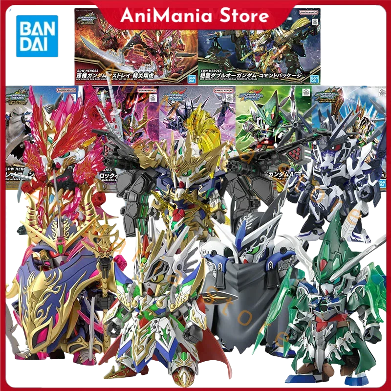 Bandai Gundam modelo Kit SDW Musha Astray 00 Command GP04 Aegis Delta Kai AGE 2 Knight Strike figura de acción Gunpla Anime figura