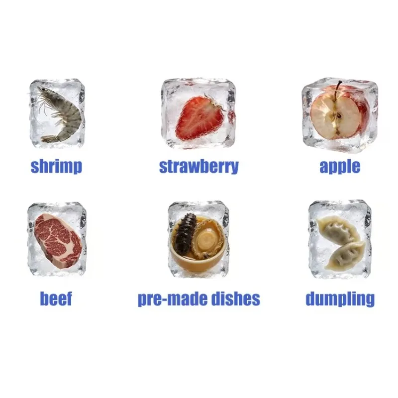 Tunnel Freezer Customizable Meat Processing  Equipment for Dumplings, Meatballs