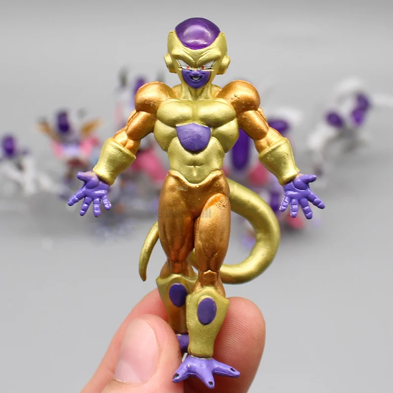 8pcs Dragon Ball Z Frieza Figure Freezer Anime Figures Gk Figurine Pvc Statue Model Doll Collectible Desk Decoration Toy Gifts