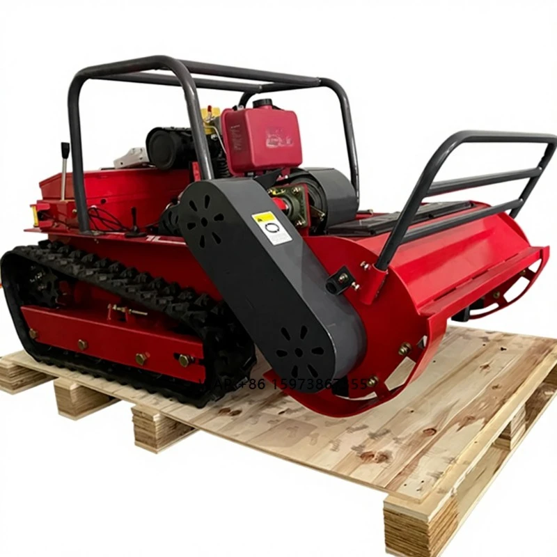 Kleiner Ferngesteuerter Roboter-Rasenmäher mit Motor für Haus, Garten, Landwirtschaft & Ödlandrekultivierung Zustand Neu