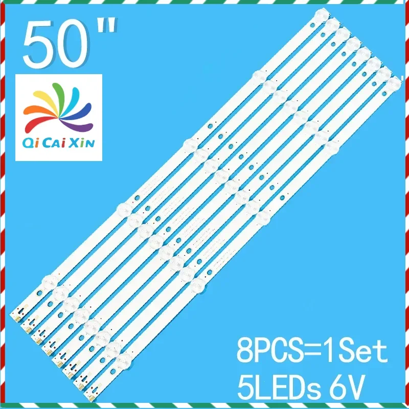 LED Backlight Strip for 50USK1810T2 50PUT6023 K500WDC2 A2 4708-K50WDC-A2113N11 50put6002 IM50US820 P50FN0117K P50FN117K