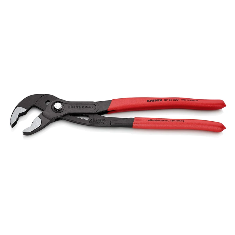 KNIPEX 87 01 300 Cobra High-Tech Water Pump Pliers No Slip Special Hardened Teeth Hand Pliers