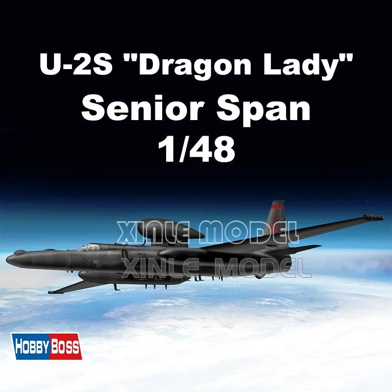 

Комплект пластиковой собранной модели самолета Trumpeter 81785 U-2S «Дракон Леди» Senior Span 1/48