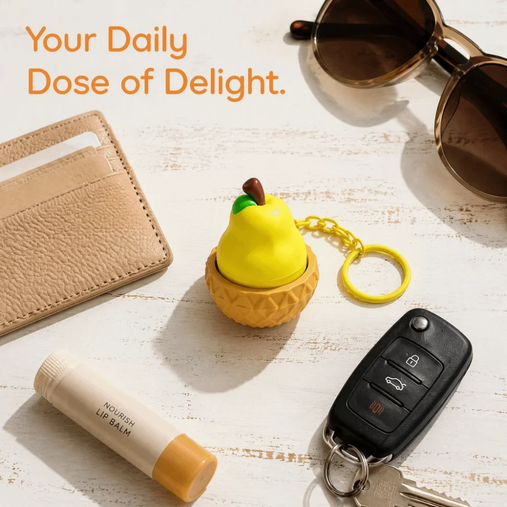 3D Printed Food Keycap Keychain Rebound Button Crisp Clicking Sound Luminous Keycap Keychain Smooth Edges Cartoon Food Design
