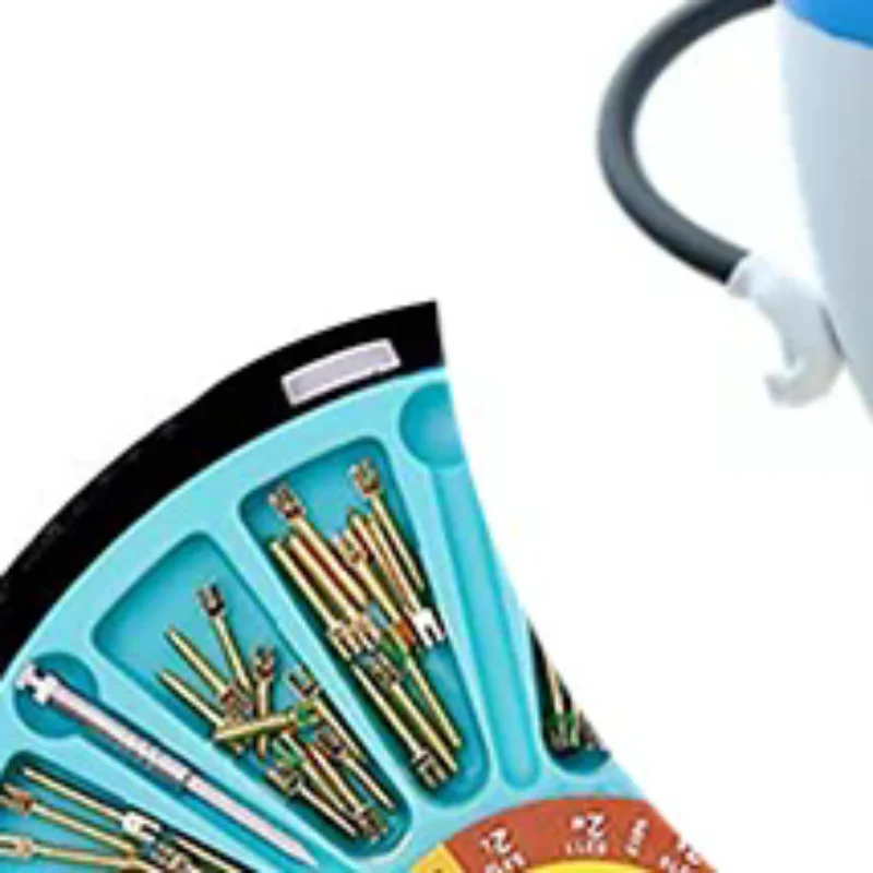 

120Pcs Dental Screw Posts Pure Titanium Gold Plated Treatment Implant Core Conical Screw Post S/M/L Threaded Nail Teeth Fixed