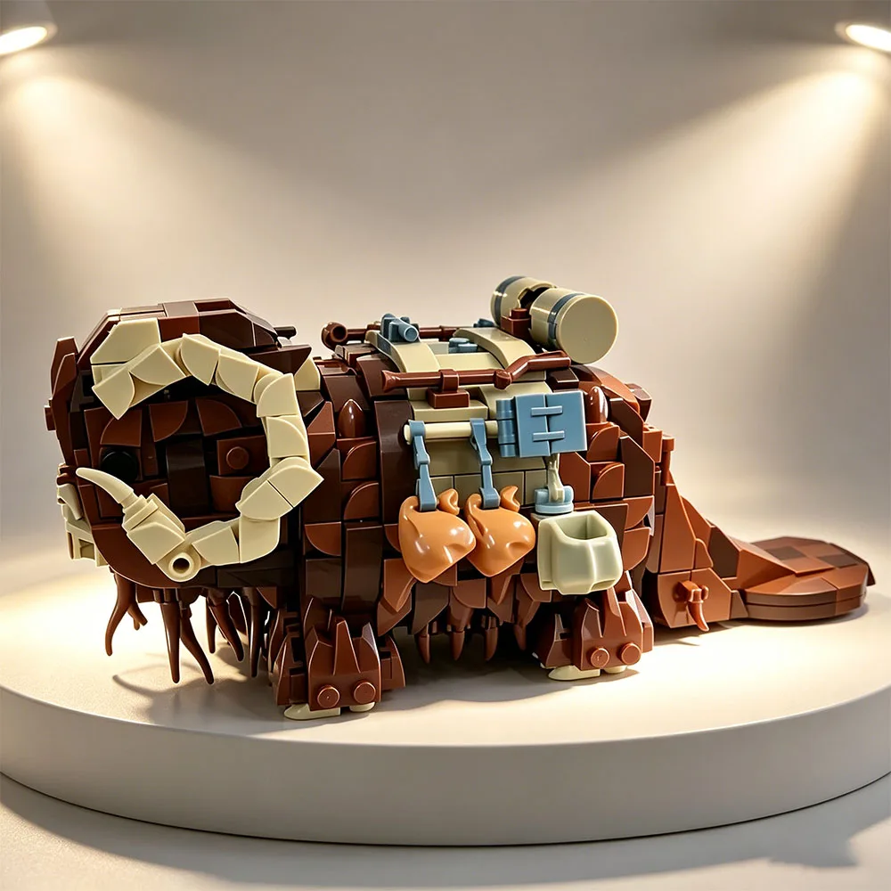 Moc Space Wars Beast Bantha Building Blocks Animal Action Monster Mount Rhino Constructor Model Bricks Festival Party Gifts