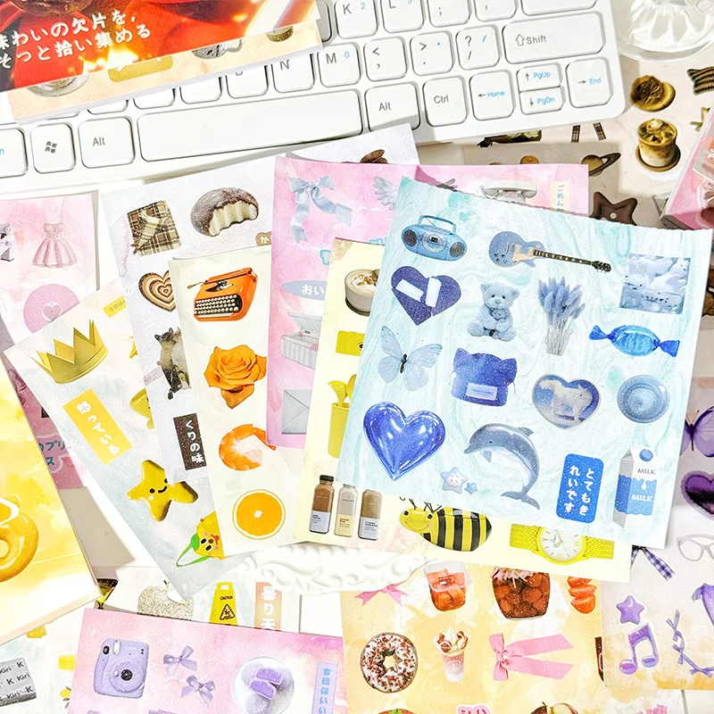 

30Pcs cartoon stickers books magazines planning decoration DIY scrapbook sticker manual laptop Korean stationery stickers gifts