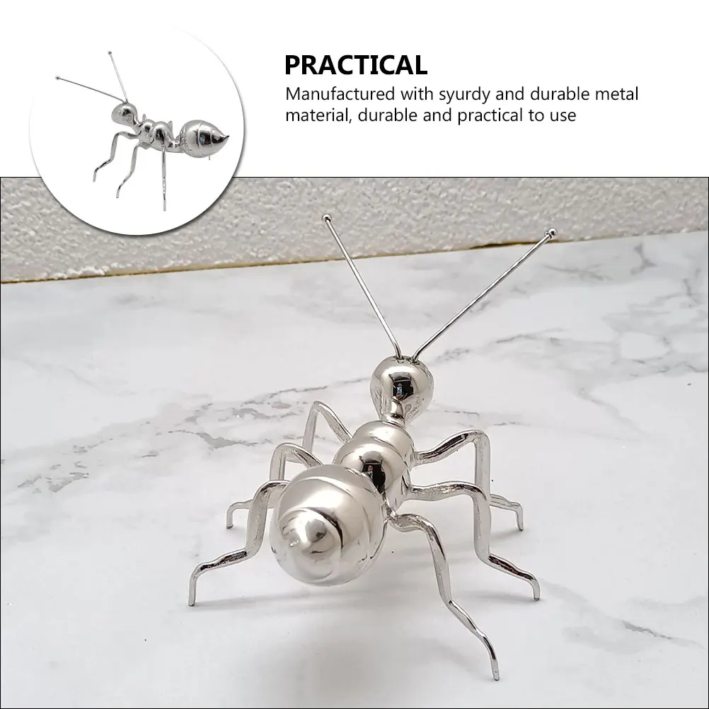 

Metal Vintage Figurine Decor Statue for Home Desk Bookshelf Animal Study Room Ornament Retro