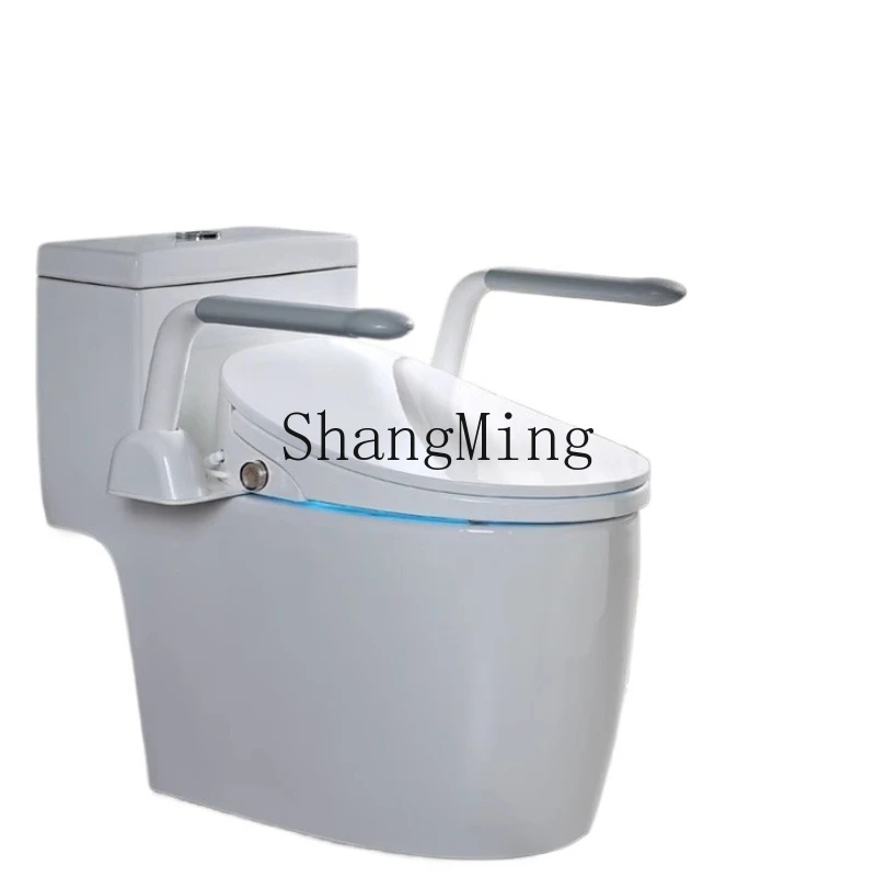 

ZYH smart toilet fully automatic with cleaning and drying siphon automatic flushing with armrest toilet