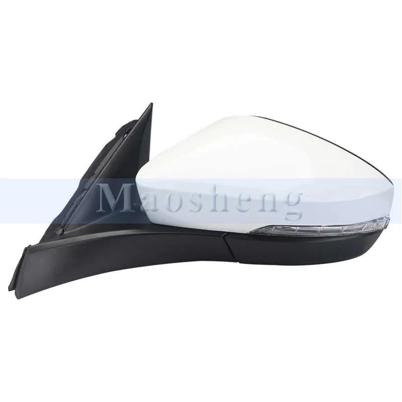 White Side Rearveiw Mirror For VW T-Roc 2018-2022 Side Rear View Mirror with Folding