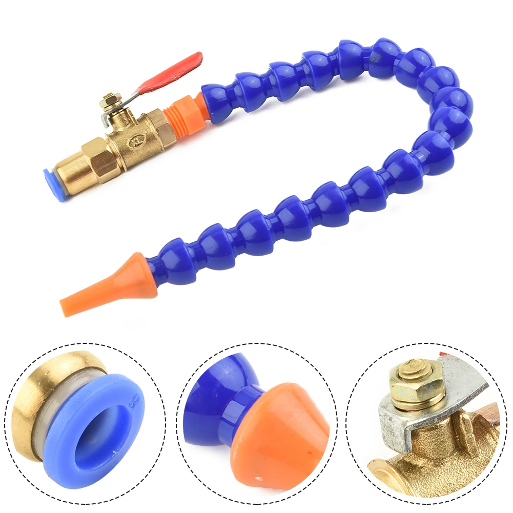Pipe Coolant Pipe Flexible Hose Oil 1 PC 300mm Length Non-conductivity Plastic / Metal Round Nozzle Water Router