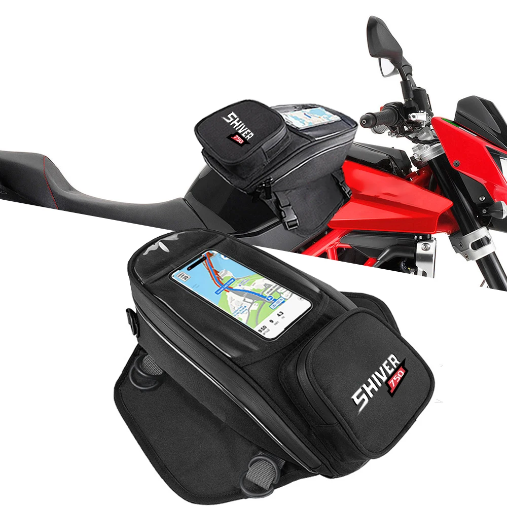 

For SHIVER 750 900 SHIVER750 SHIVER900 2007-2024 Motorcycle fuel tank navigation pack is waterproof