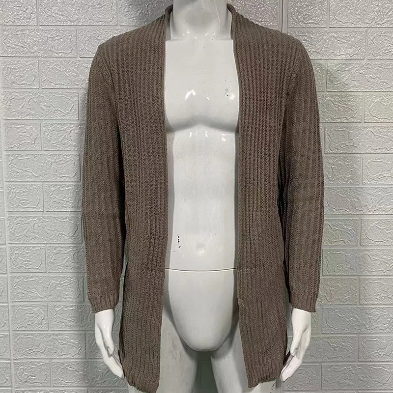 Europese en Amerikaanse trui heren 2025, luxe mode warme trui met lange mouwen, plus size vest, gebreide trui, toplaag