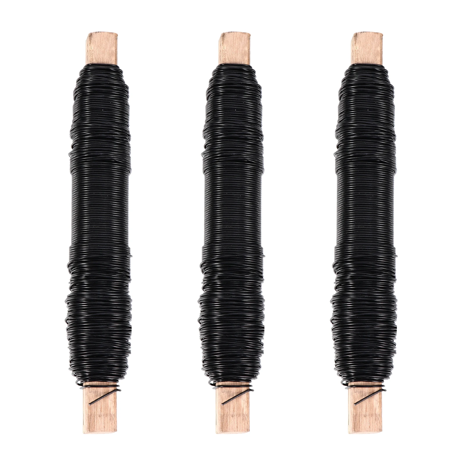 

3 Pcs Wire for DIY Flower Making Paint Wires Gardening Bundle Bouquet Binding Jewelry Accessories