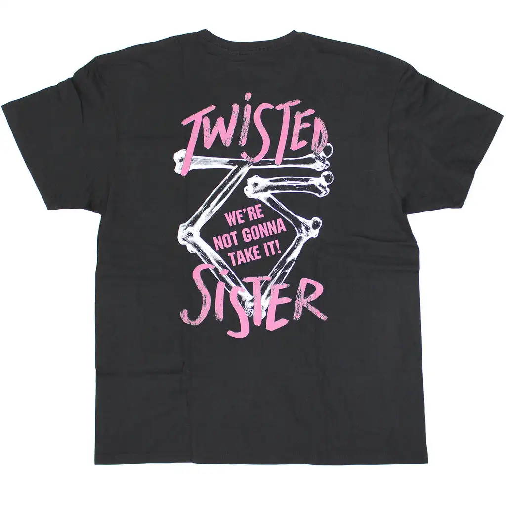 

Twisted Sister Ts Wngti Pattern Peripheral Printing Summer Luxury Brand Cotton Men's and Women's T-Shirts Short Sleeves
