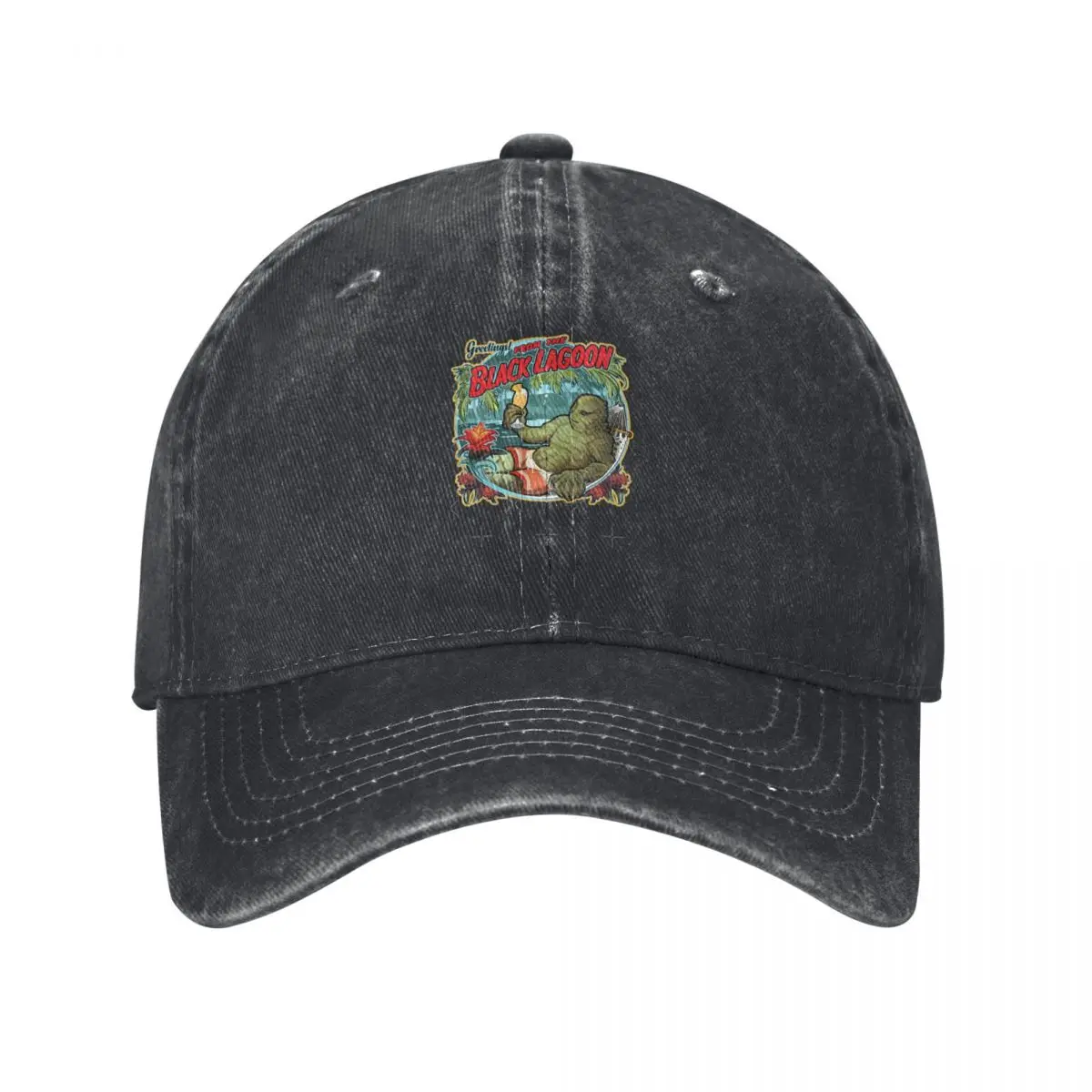 Greetings From The Black Lagoon Fashion Baseball Cap Peaked Cap Men's Hat Women's Cap Sun Visor Ladies