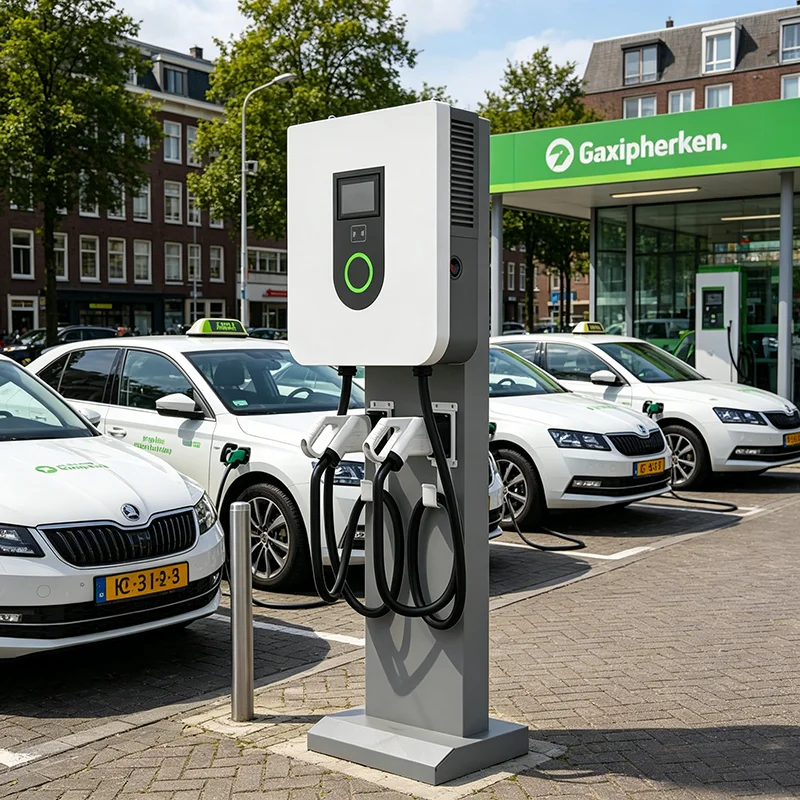 60kW Level 3 DCFC NACS UL Certified Outdoor EV Charger