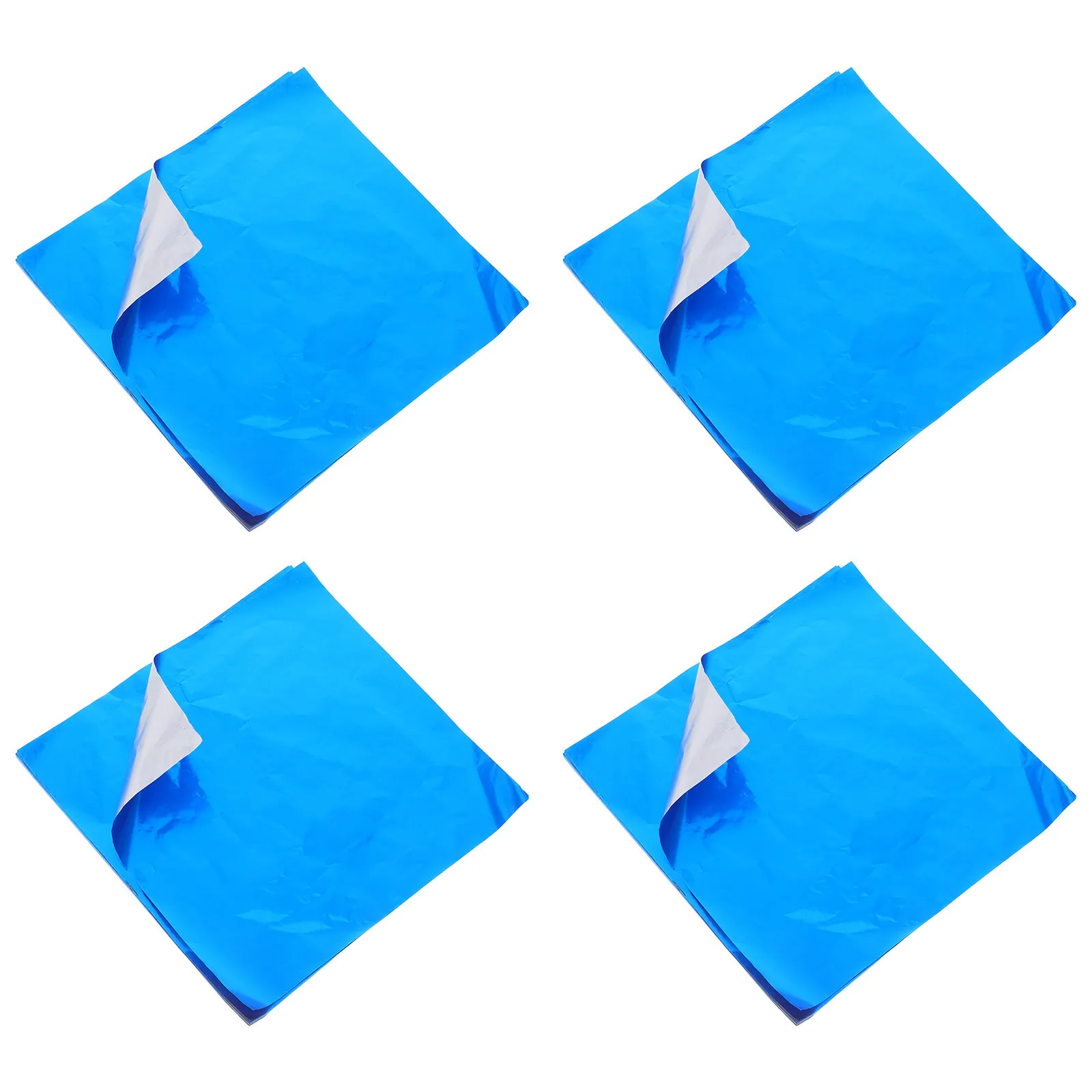 100Pcs Bbq Tin Foil Food Packaging Safe Grilled Meat Odor Isolation Home Kitchen Use Aluminum Foil Candy Wrapper