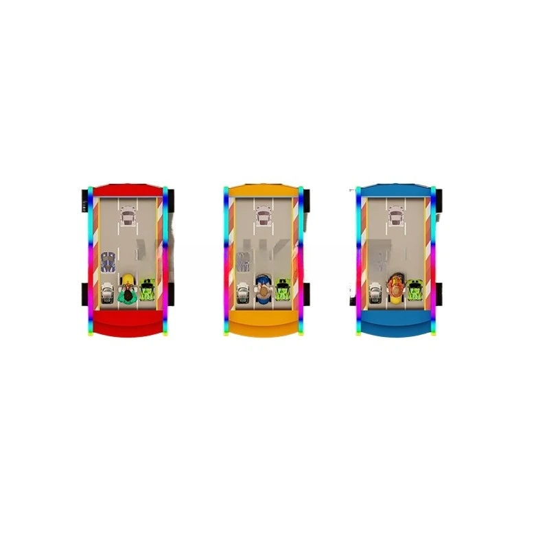 

Interactive red racing simulation with music for children