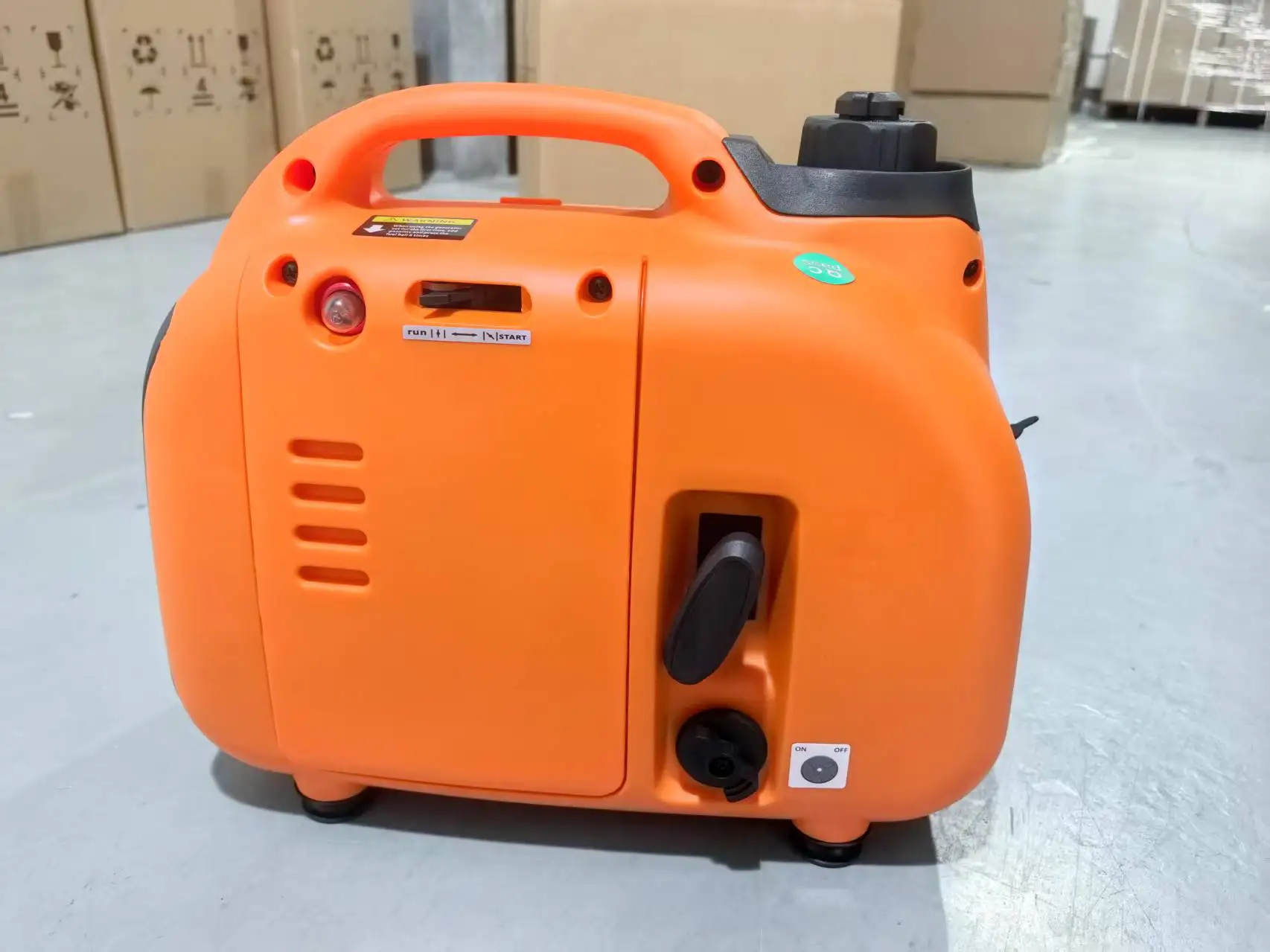 YHS Portable Power Inverter Generator Fast Delivery 1500W/2000W Air-Cooled 230V Soundproof for RV Motorhome Electric Car 50Hz view 4