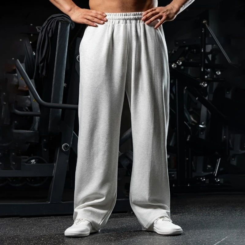 

Men'S Jogger Pants - Elastic Waist & Drawstring, Side Pockets, All-Season Comfortable Fabric, Mid-Rise Casual Athletic Pants Gym