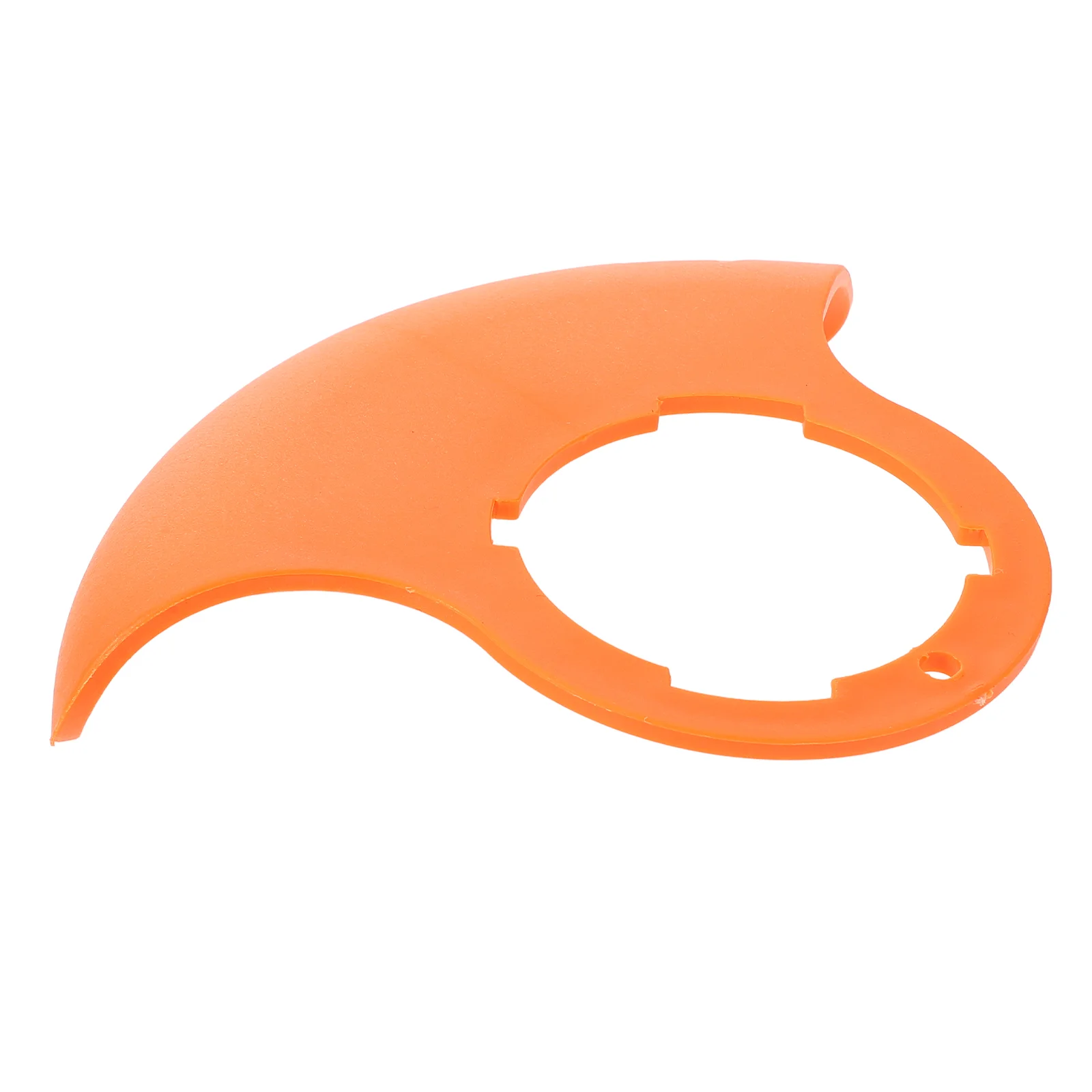 

Cordless Lawn Mower Accessories Electric Grass Deflector for Push Supplies Orange Abs Flap