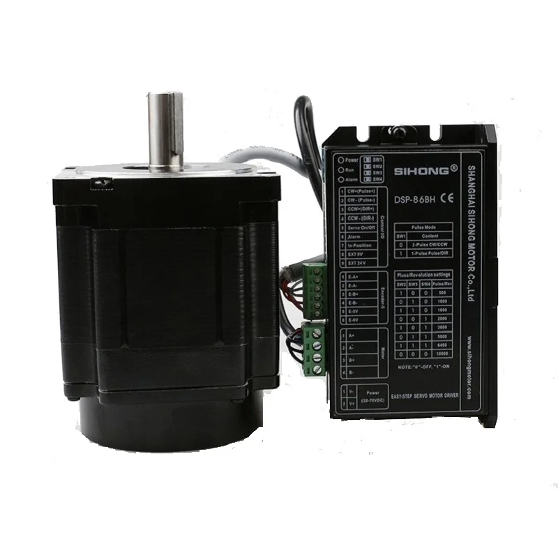 DSP86BH Nema34 Driver de motor de passo híbrido bifásico de 1,8 graus para motor de passo de circuito fechado de 86 mm