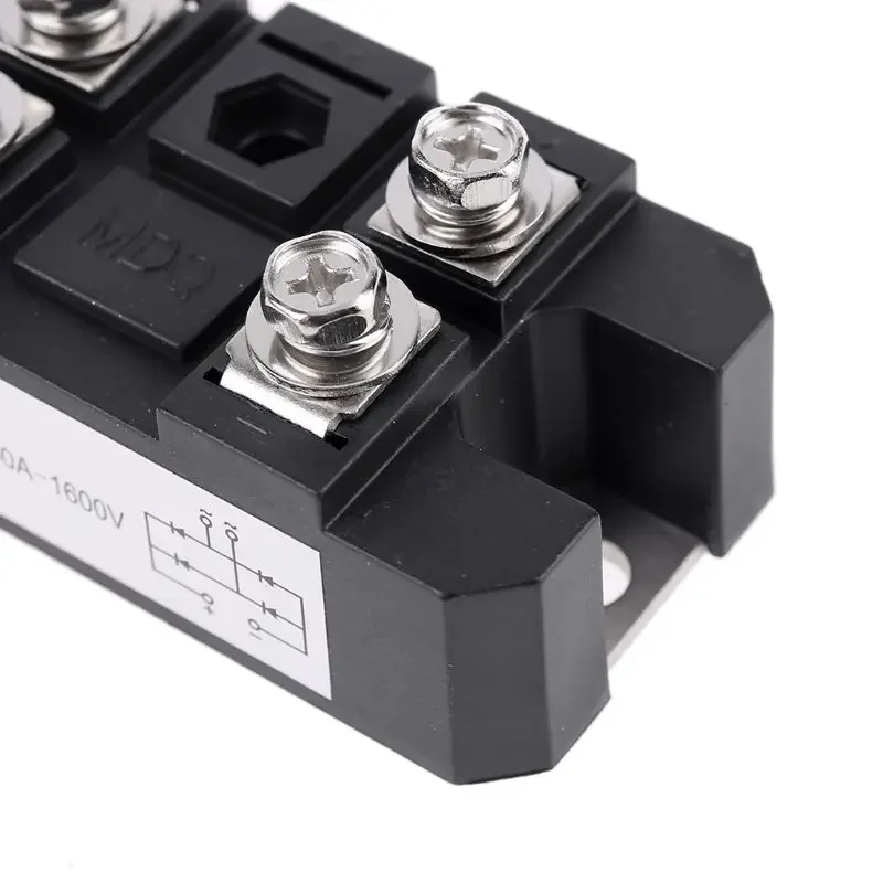 Single-phase MDQ 60A 1600V Black bridge rectifier 60A 100A 150A 200A Single-phase rectifier bridge module
