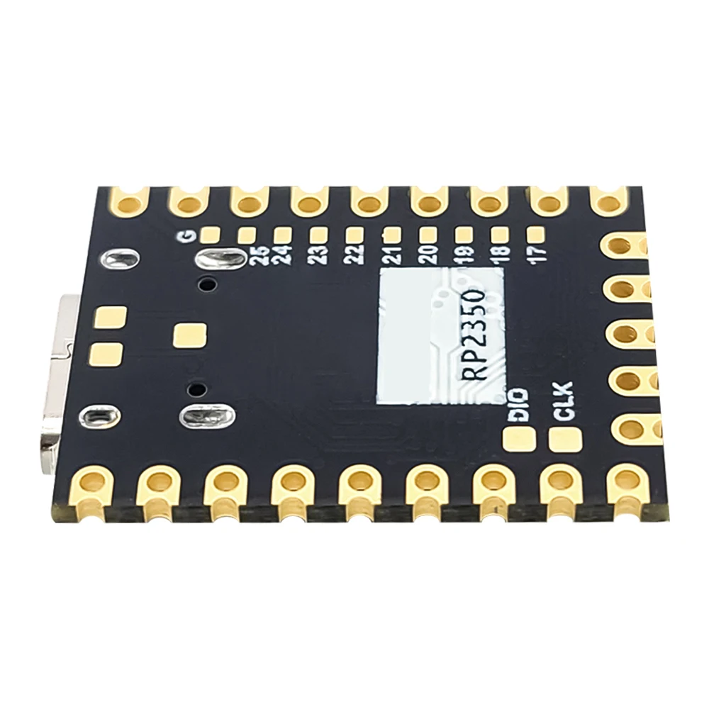 Módulo de placa de desenvolvimento rp2350 para raspberry pi zero mcu dual core 150mhz 520kb sram 2mb flash uart i2c spi pwm usb1.1 TYPE-C