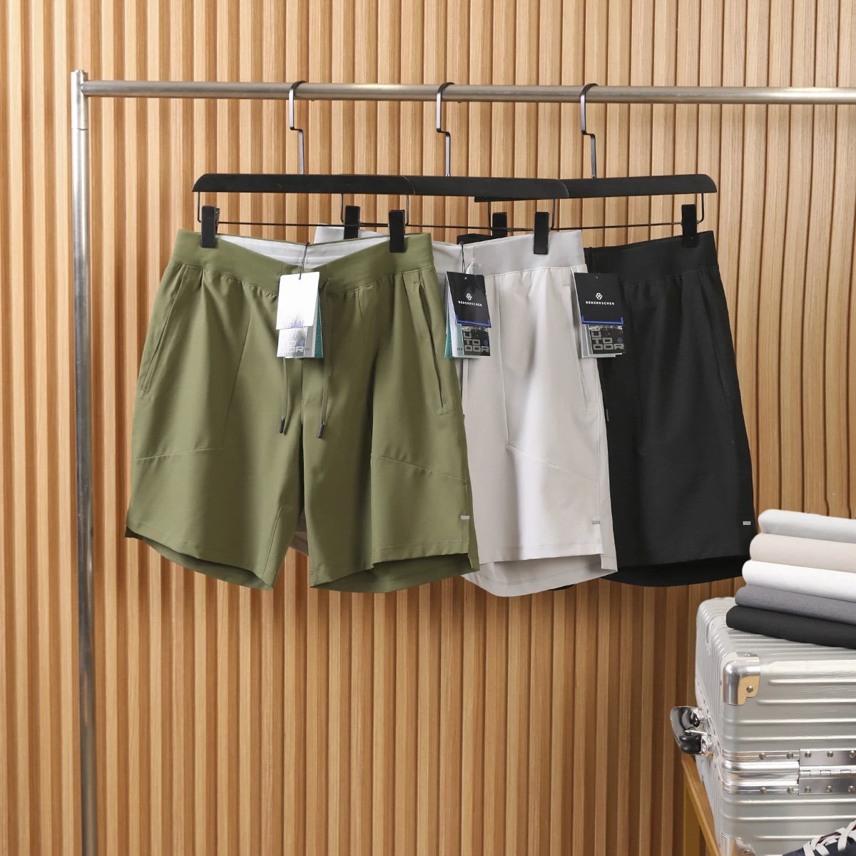 

Легкие четырехсторонние эластичные тренировочные орты, мужские спортивные орты Qui Dry, повседневные брюки, тонкие летние модные брюки с прямыми штанинами