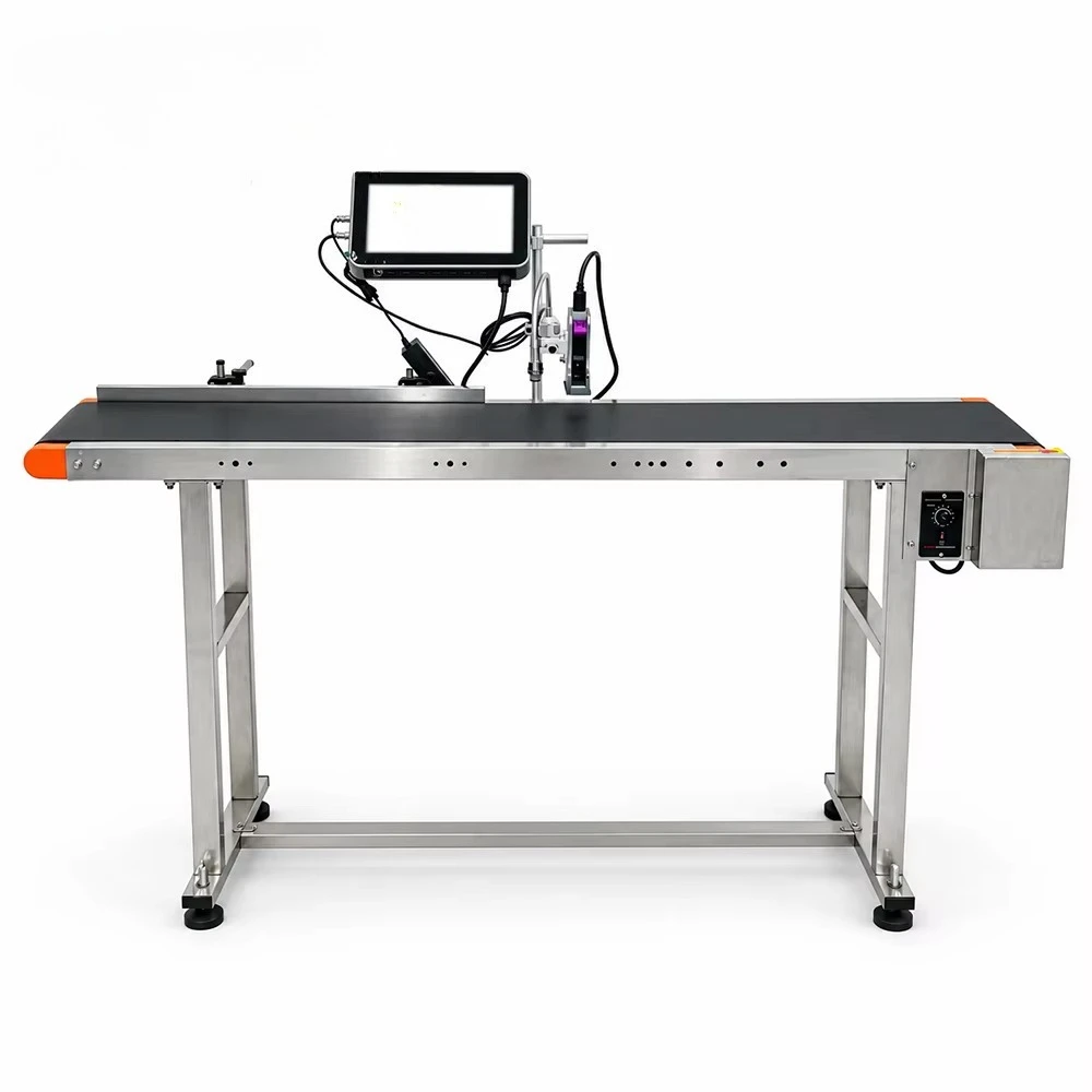12.7mm TIJ Thermal Inkjet Printer IPS-8101 600DPI Exp Date Barcode Coding Machine for Carton Bottle Bag