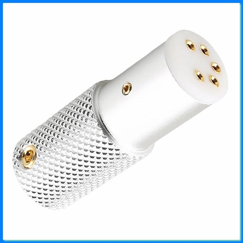 Female 5pin DIN Connector LP Turntable Recorder Tonearm Plug Vinyl Jack LP Phono Signal Cable A-DTA9