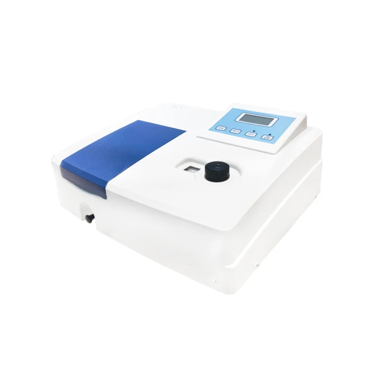 Espectrofotómetro UV-VIS de haz único 752G 200-1000nm 1200 líneas/mm con pantalla LCD retroiluminada