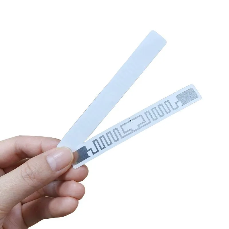 500 Pieces UHF RFID Self-Adhesive Sticker Label 860-960MHz Asset Management Tag for Inventory Membership Card Payment ISO18000