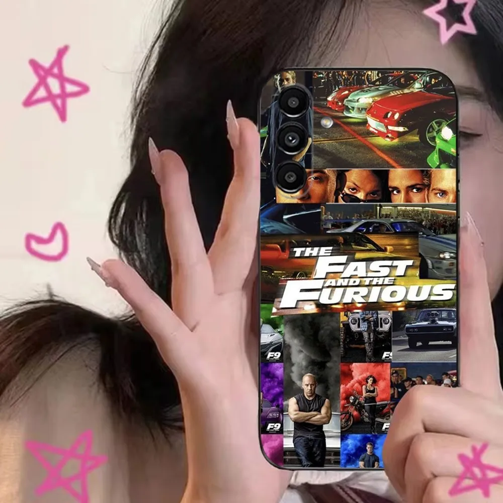 Fast and F-Furious Moive  Phone Case For Samsung S24,S21,S22,S23,S30,Ultra,S20,Plus,Fe,Lite,Note,10,9,5G Black Soft Cover