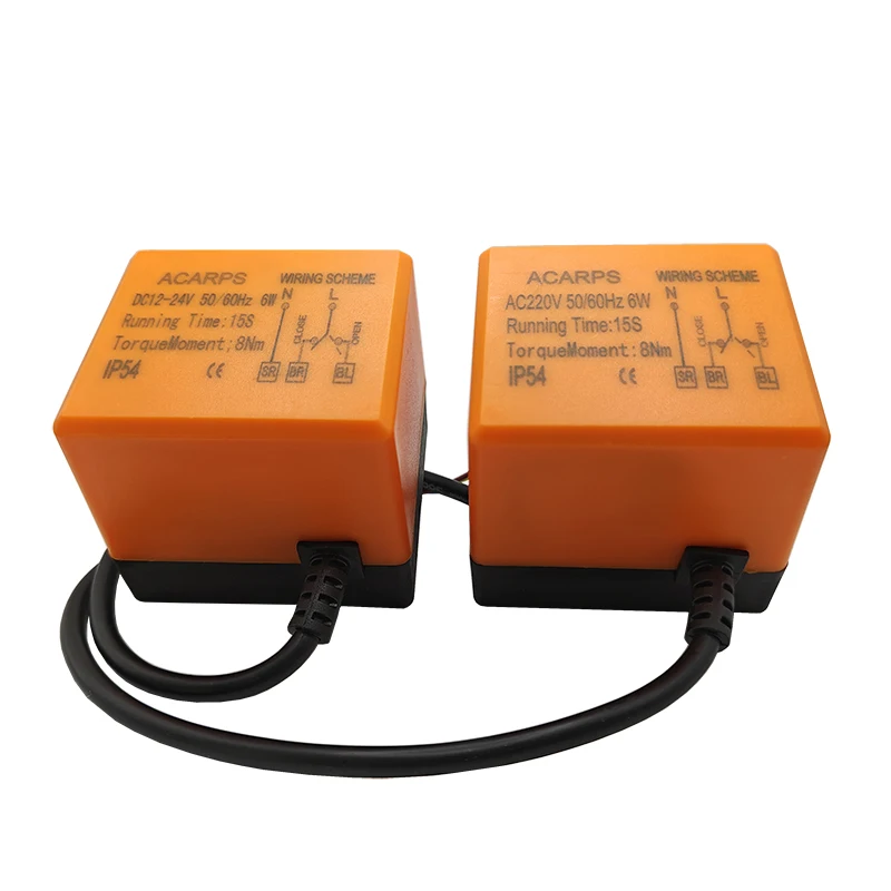 DN15-50 Elektrischer Kugelhahnantrieb, Drei-Draht-Zwei-Wege-Motorisierter Treiber, AC220V AC24V DC24V DC12V Motor – Detail 3
