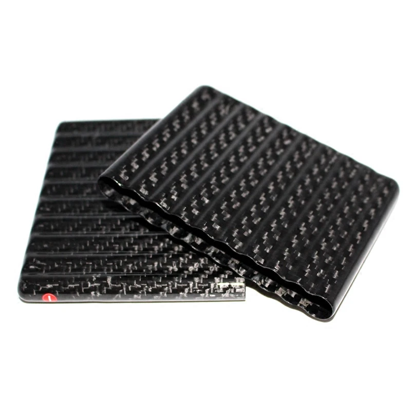 One-piece molded 10 tube carbon fiber cigarette case