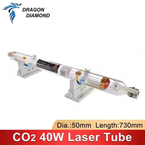 40W Co2 Laser Tube Length 700MM Glass Laser Lamp for Co2  Laser Engraving Cutting Machine K40 Series High Quality - Image 7