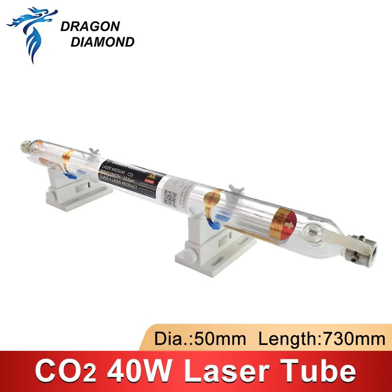 40W Co2 Laser Tube Length 700MM Glass Laser Lamp for Co2  Laser Engraving Cutting Machine K40 Series High Quality - Image 7