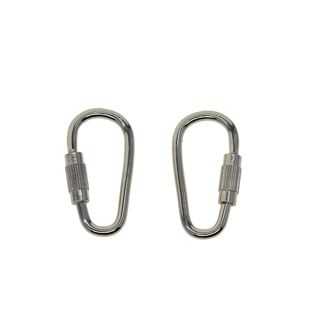 20 pcs Steel Carabiner Hook Small Camping Sport Karabiner Tool