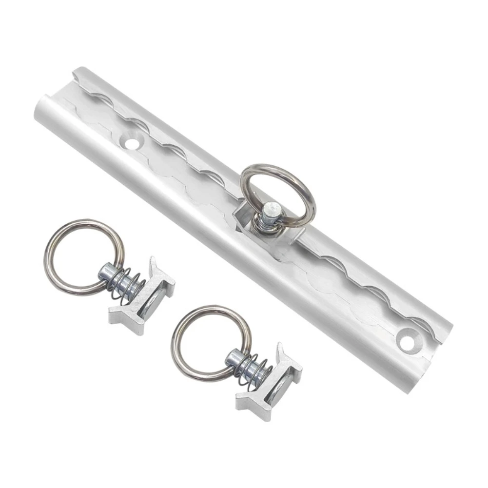 Trailer Fixing Accessories 500MM Aluminum Track 48 Installation Slots All-terrain Vehicle Securing Customizable Bundling Options