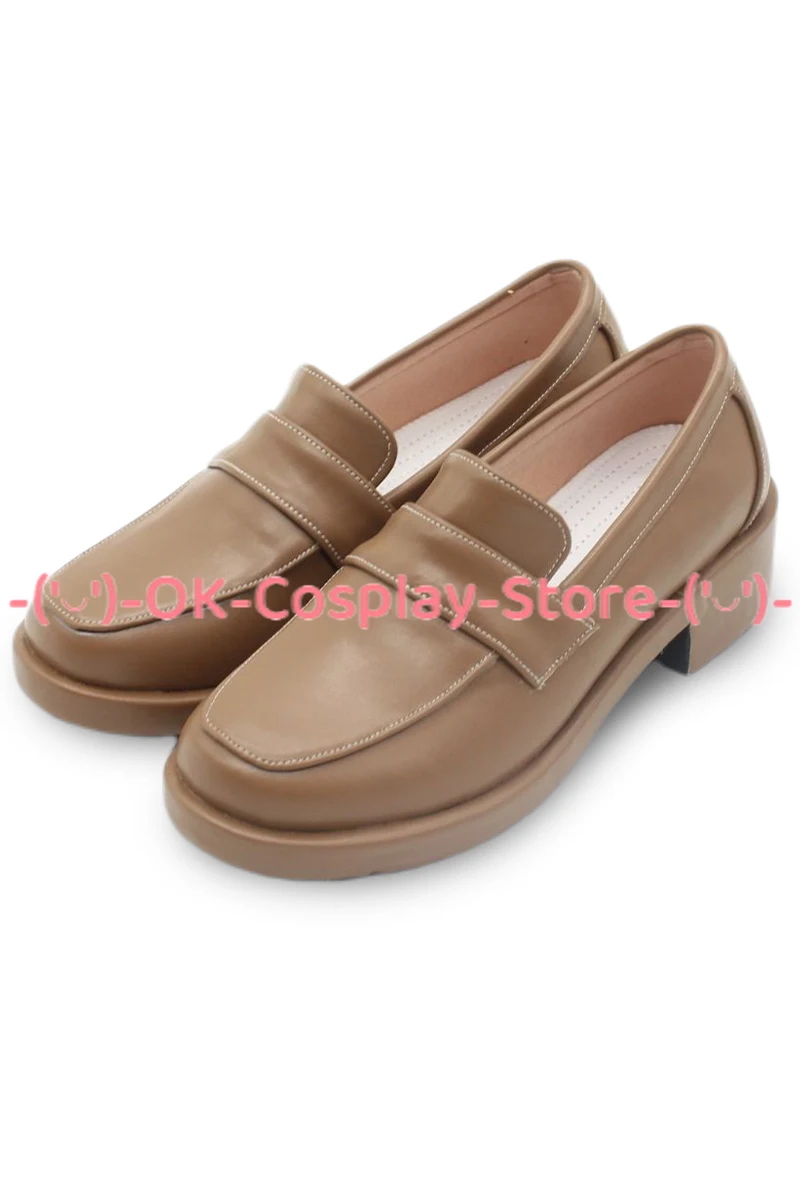 Anime Lycoris Recoil Nishikigi Chisato Cosplay Shoes PU Leather Sandals Halloween Carnival Boots Cosplay Prop Custom Made