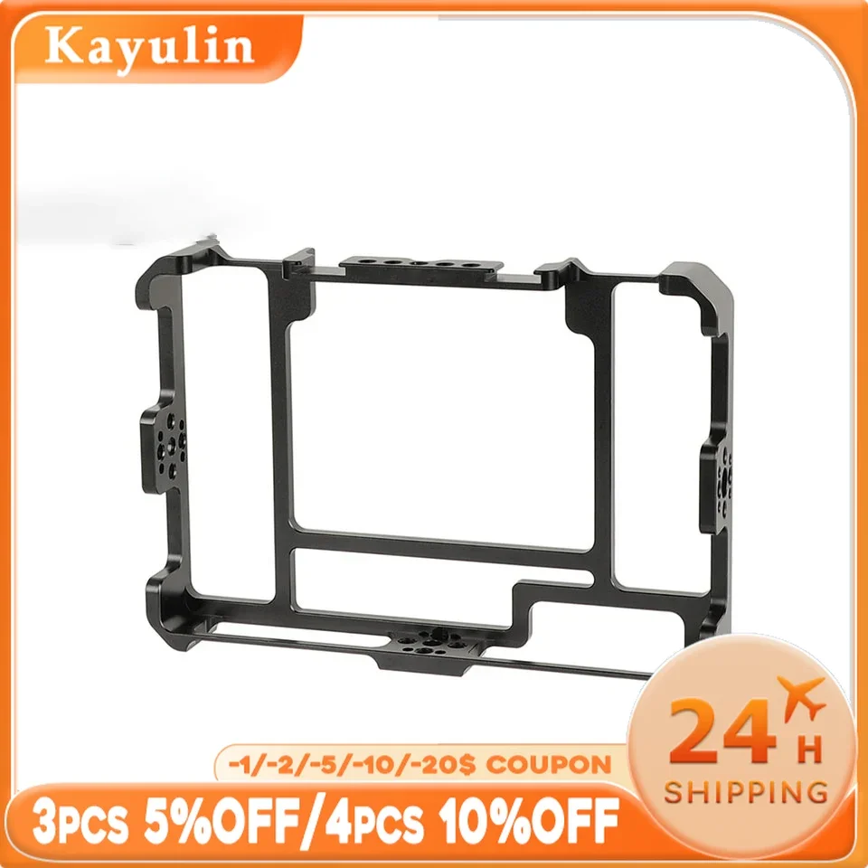 Kayulin Form-Fitting LUT7 & LUT7S Cage Armor Bracket For FeelWorld LUT7 & LUT7S 7