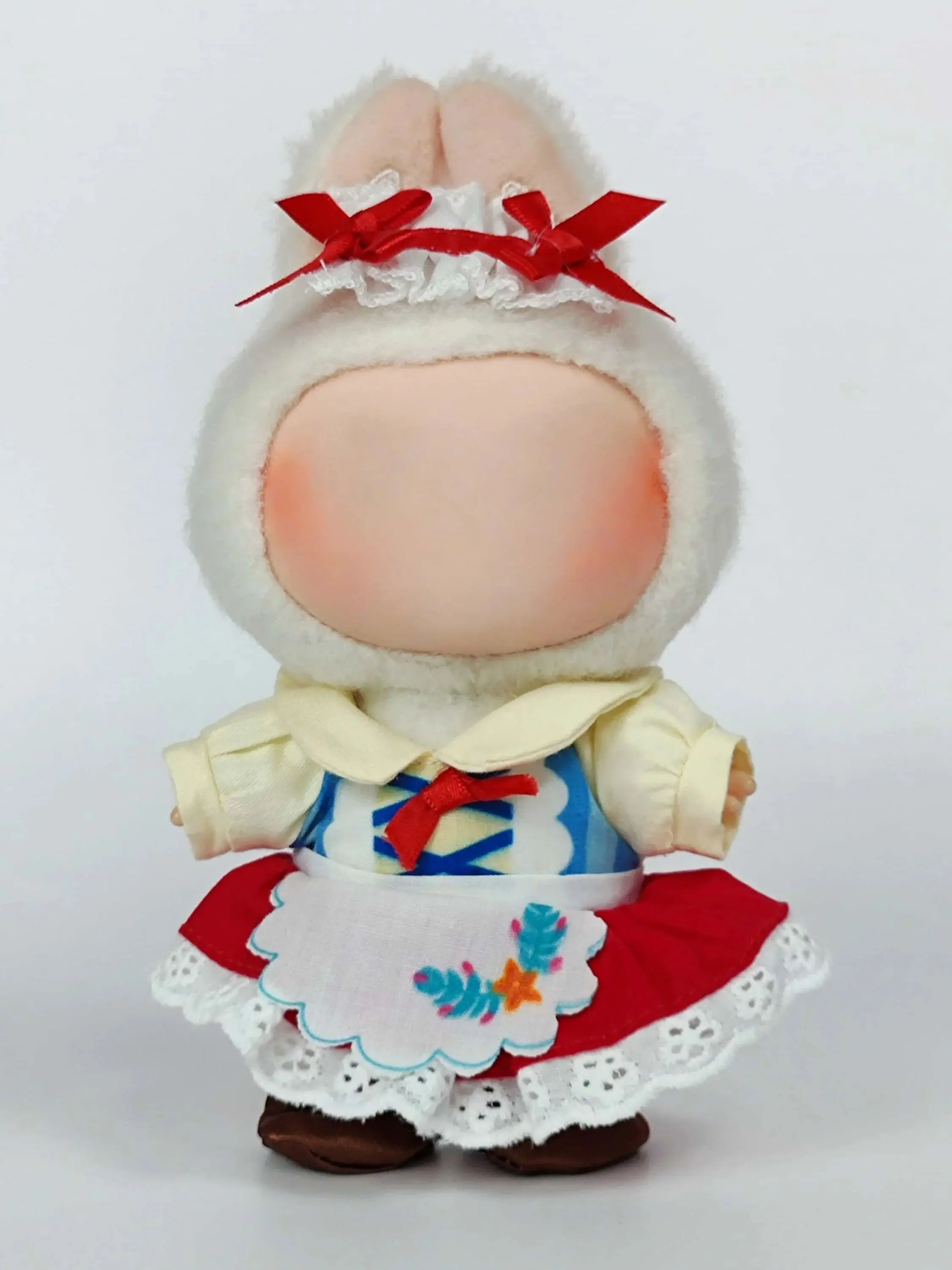 For 17cm Labubu V2 V1 Purple Dress Doll Clothes Outfit Accessories Idol Doll Clothing for Kid Gift Labubu Ropa image 3