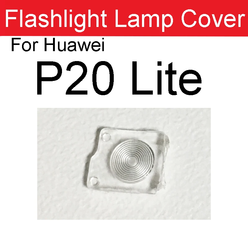 Rear Flash Lamp Light Cover For Huawei P20 P30 P40 Pro Plus P10 P20 P30 P40 Lite E 5G Back Camera Flashlight Lamp Shell Holder