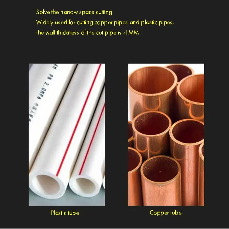 Mini cortador de tubos de manguera de tubo ajustable, herramienta de corte para tubos de plástico de aluminio de cobre, cortador de tubos de 3-28mm, 1/8 pulgadas a 1-1/8 pulgadas