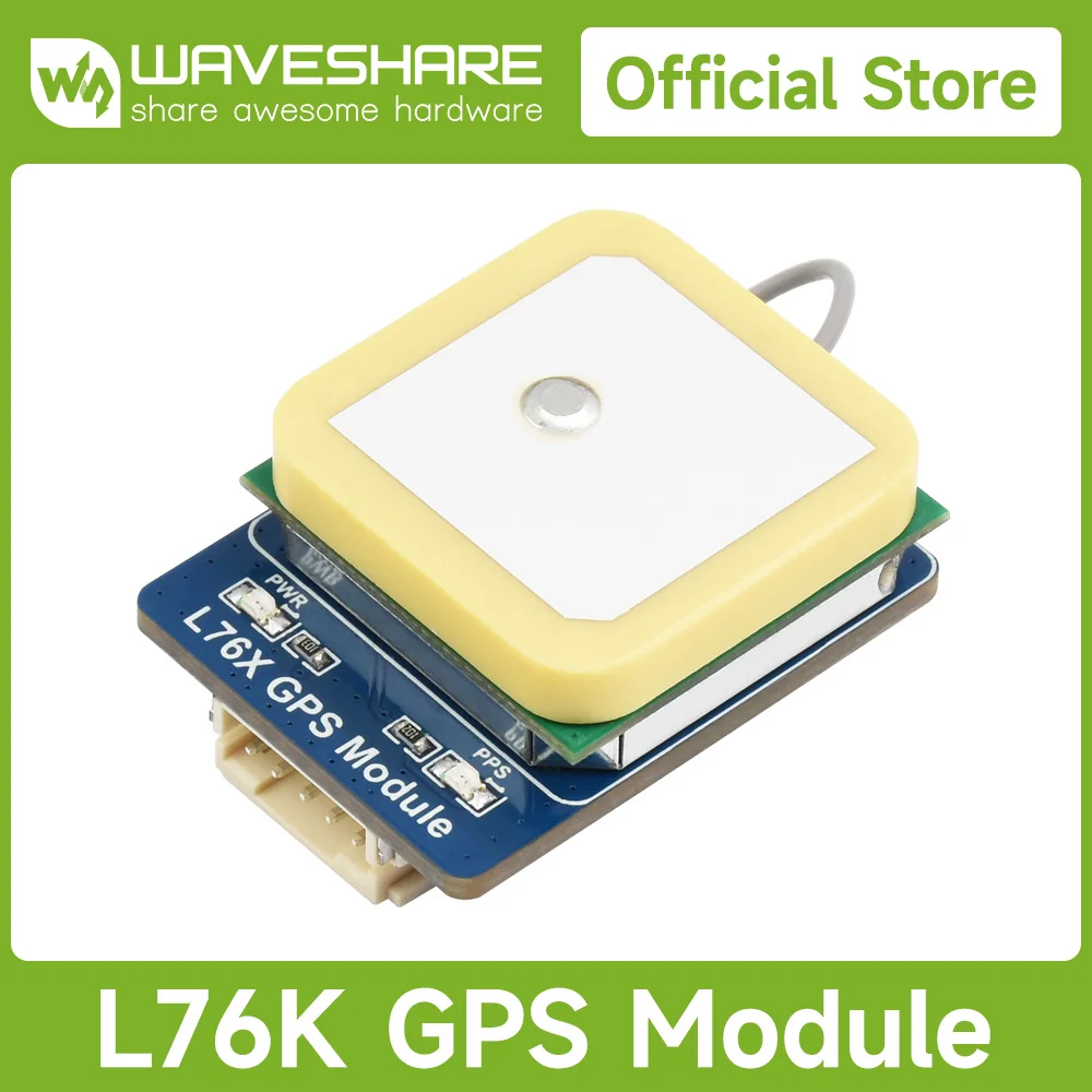

Waveshare L76K Multi-GNSS Module, Supports GPS, BDS, QZSS,Easier To Develop And Integrate, And Better Expansibility